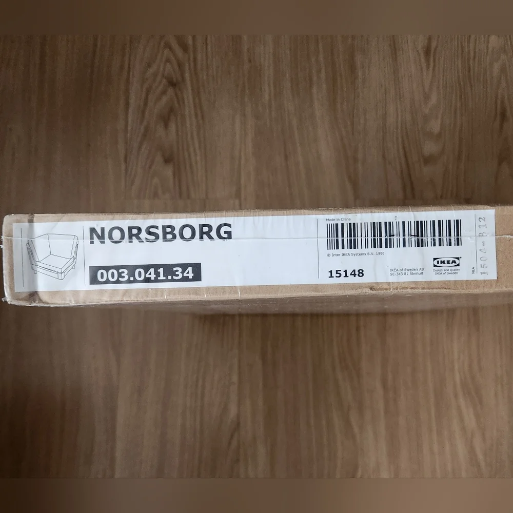 IKEA NORSBORG Corner Section Cover 003.041.34 Edum Light blue